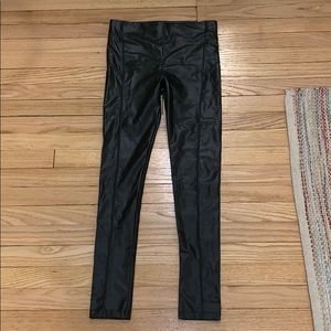 MOTO FAUX LEATHER LEGGING